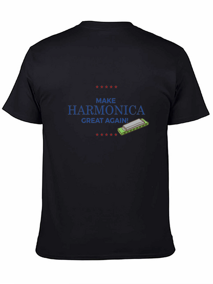 Make Harmonica Great Again T-Shirt