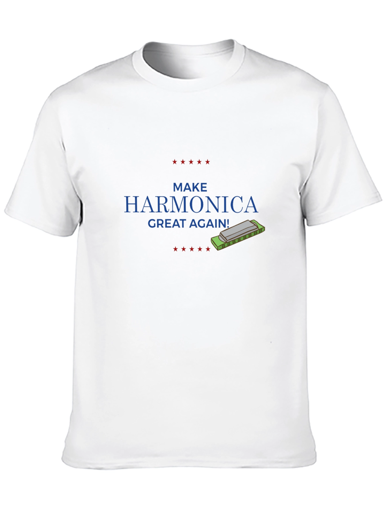 Make Harmonica Great Again T-Shirt