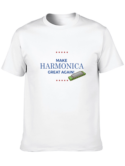 Make Harmonica Great Again T-Shirt