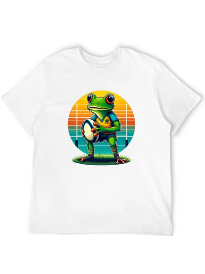 Frog Rugby T-Shirt - Unique Graphic Tee