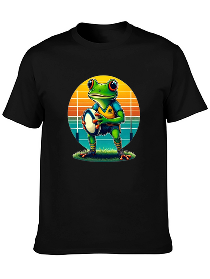 Frog Rugby T-Shirt - Unique Graphic Tee