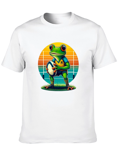 Frog Rugby T-Shirt - Unique Graphic Tee