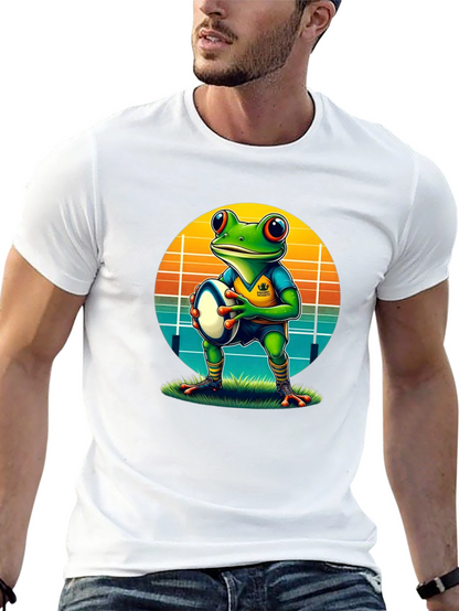 Frog Rugby T-Shirt - Unique Graphic Tee