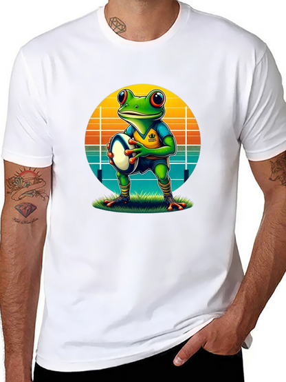 Frog Rugby T-Shirt - Unique Graphic Tee