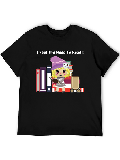I Feel The Need To Read! T-Shirt