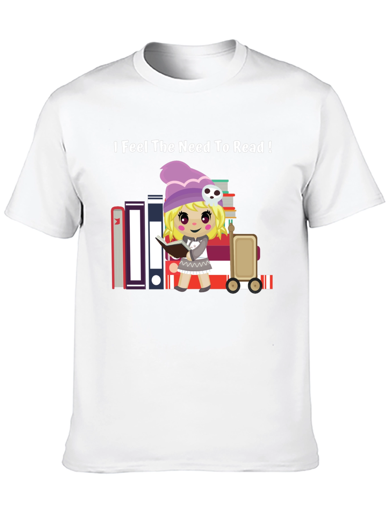 I Feel The Need To Read! T-Shirt