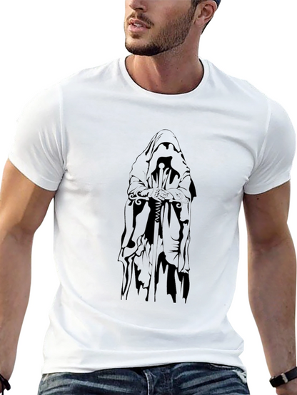 Grim Reaper T-Shirt - Gothic Style Black Tee
