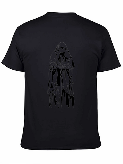 Grim Reaper T-Shirt - Gothic Style Black Tee