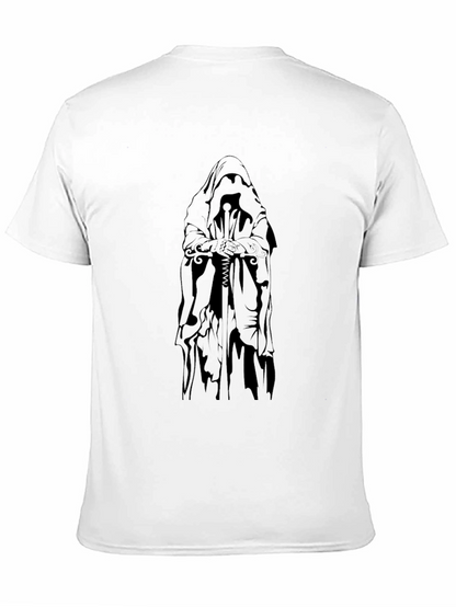 Grim Reaper T-Shirt - Gothic Style Black Tee