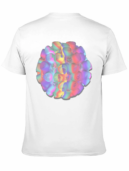 Abstract Sphere Graphic Tee - Modern Art Shirt