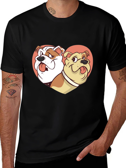 Bulldog Lover Black Tee
