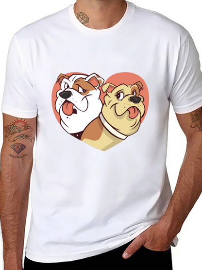 Bulldog Lover Black Tee