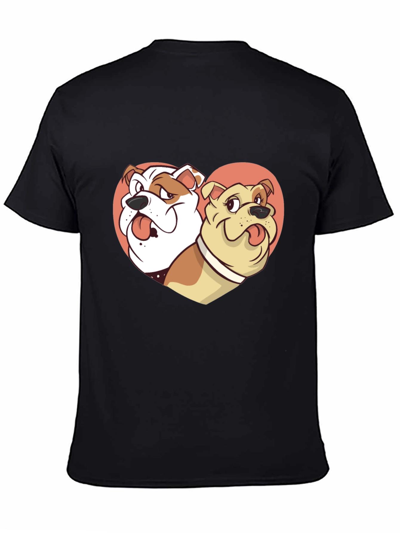 Bulldog Lover Black Tee
