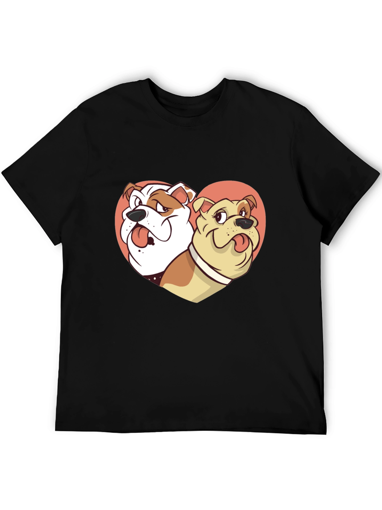 Bulldog Lover Black Tee