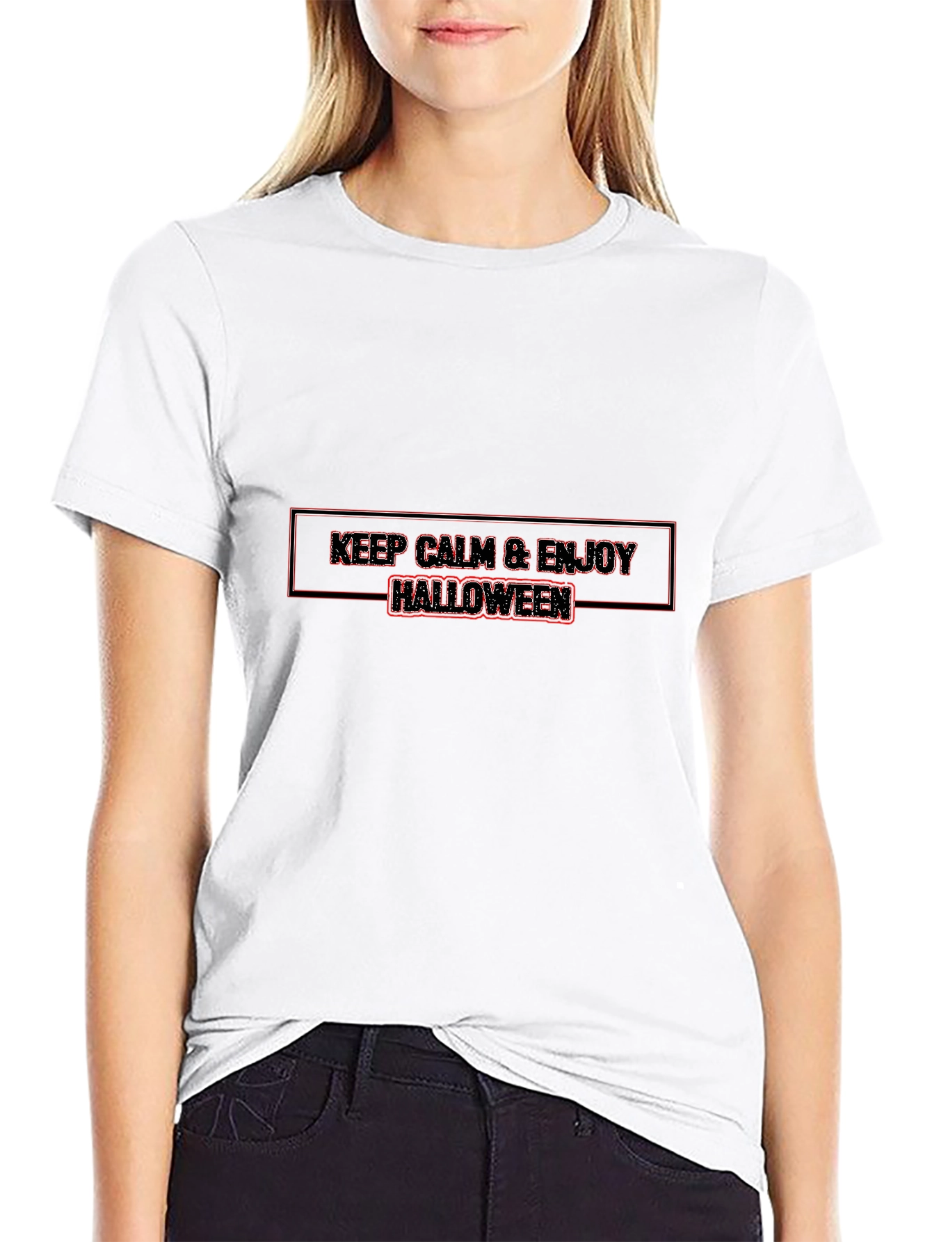 Keep Calm & Enjoy Halloween T-Shirt