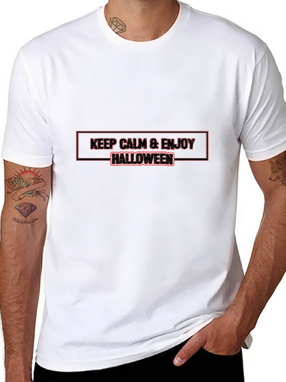 Keep Calm & Enjoy Halloween T-Shirt