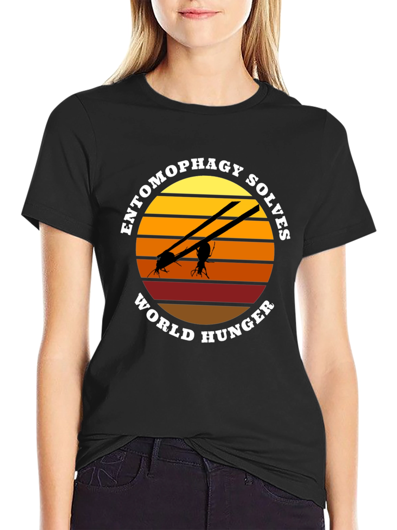 Entomophagy Solves World Hunger T-Shirt