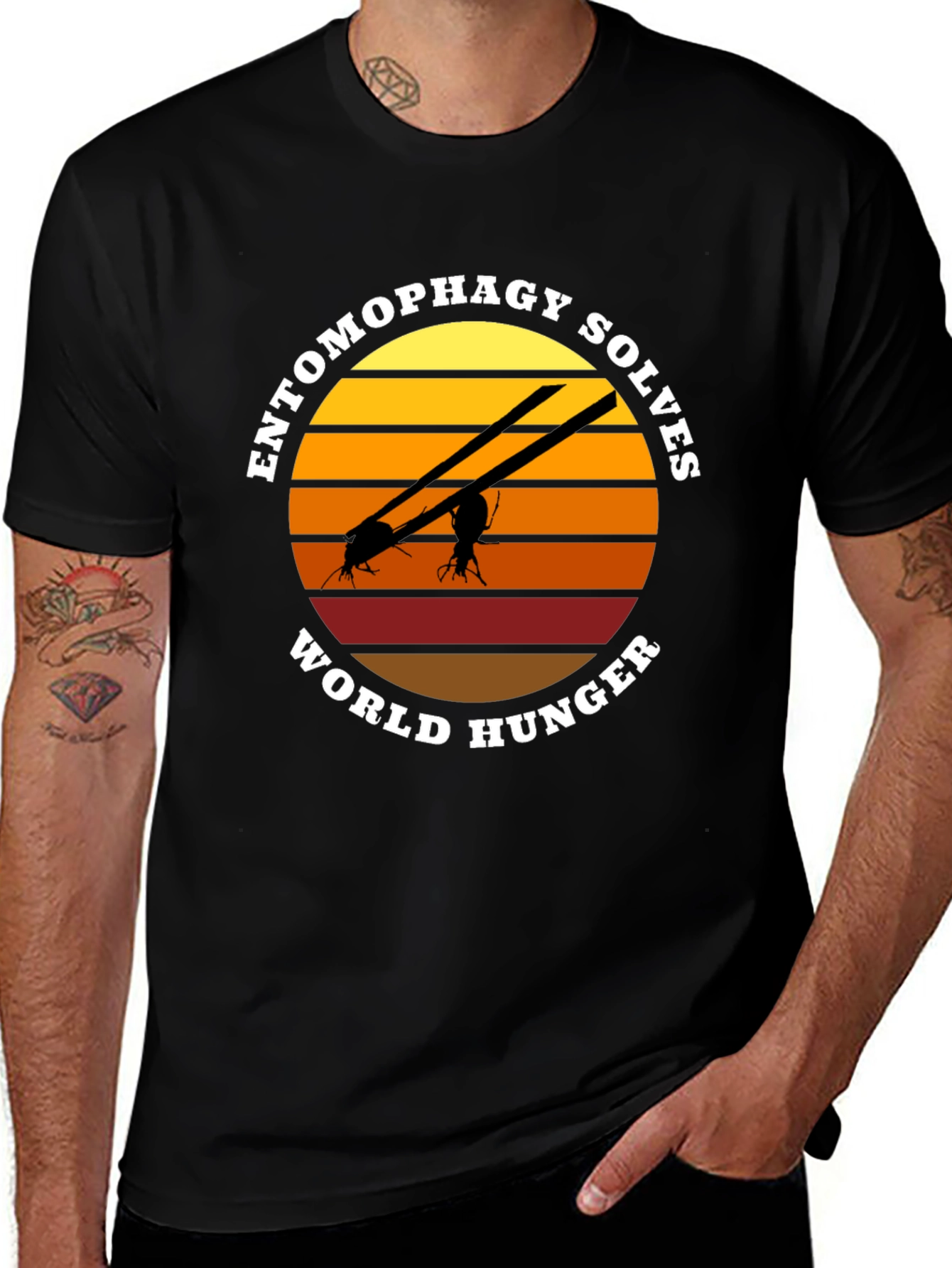 Entomophagy Solves World Hunger T-Shirt