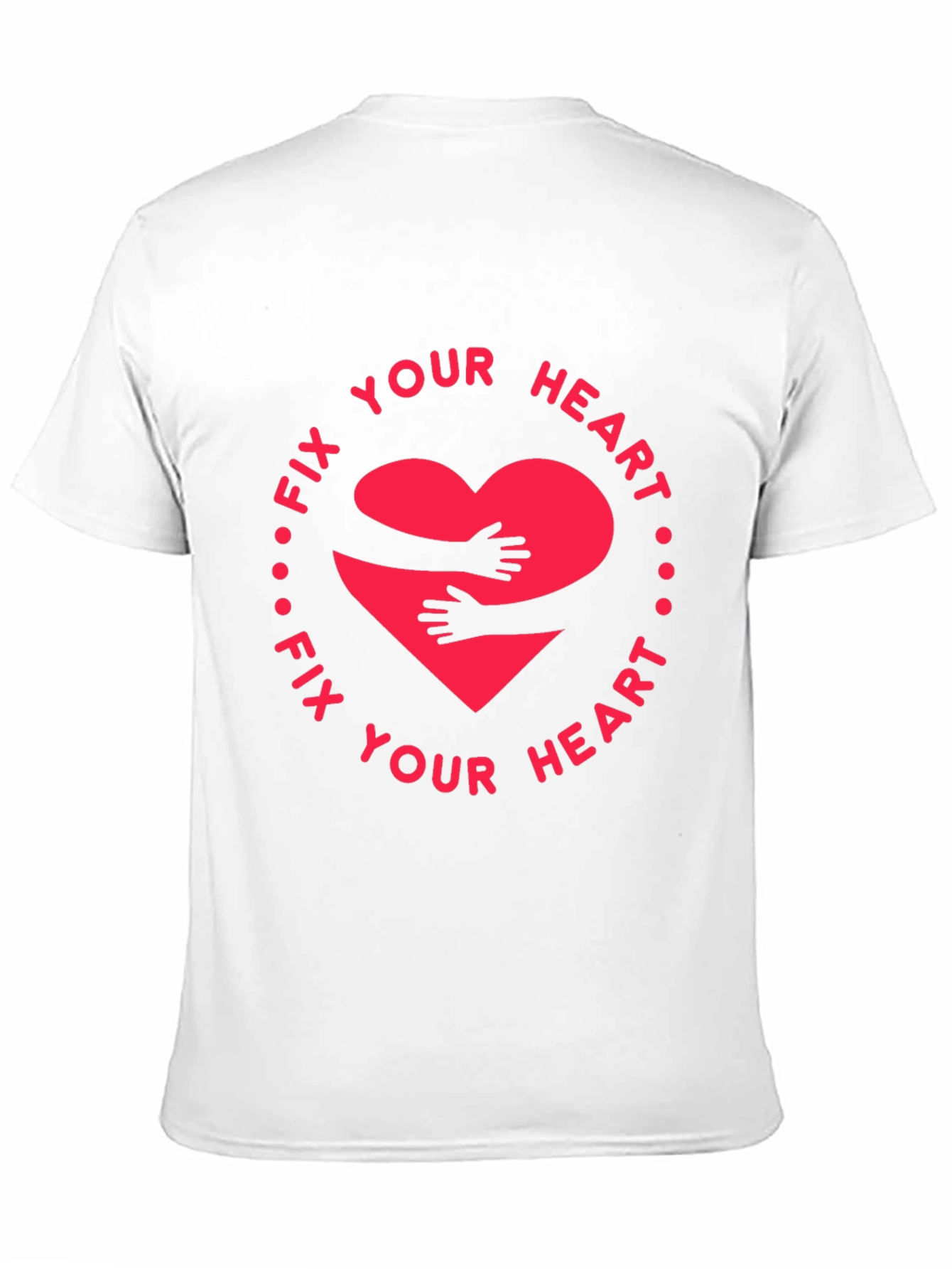 Fix Your Heart Graphic Tee - Black