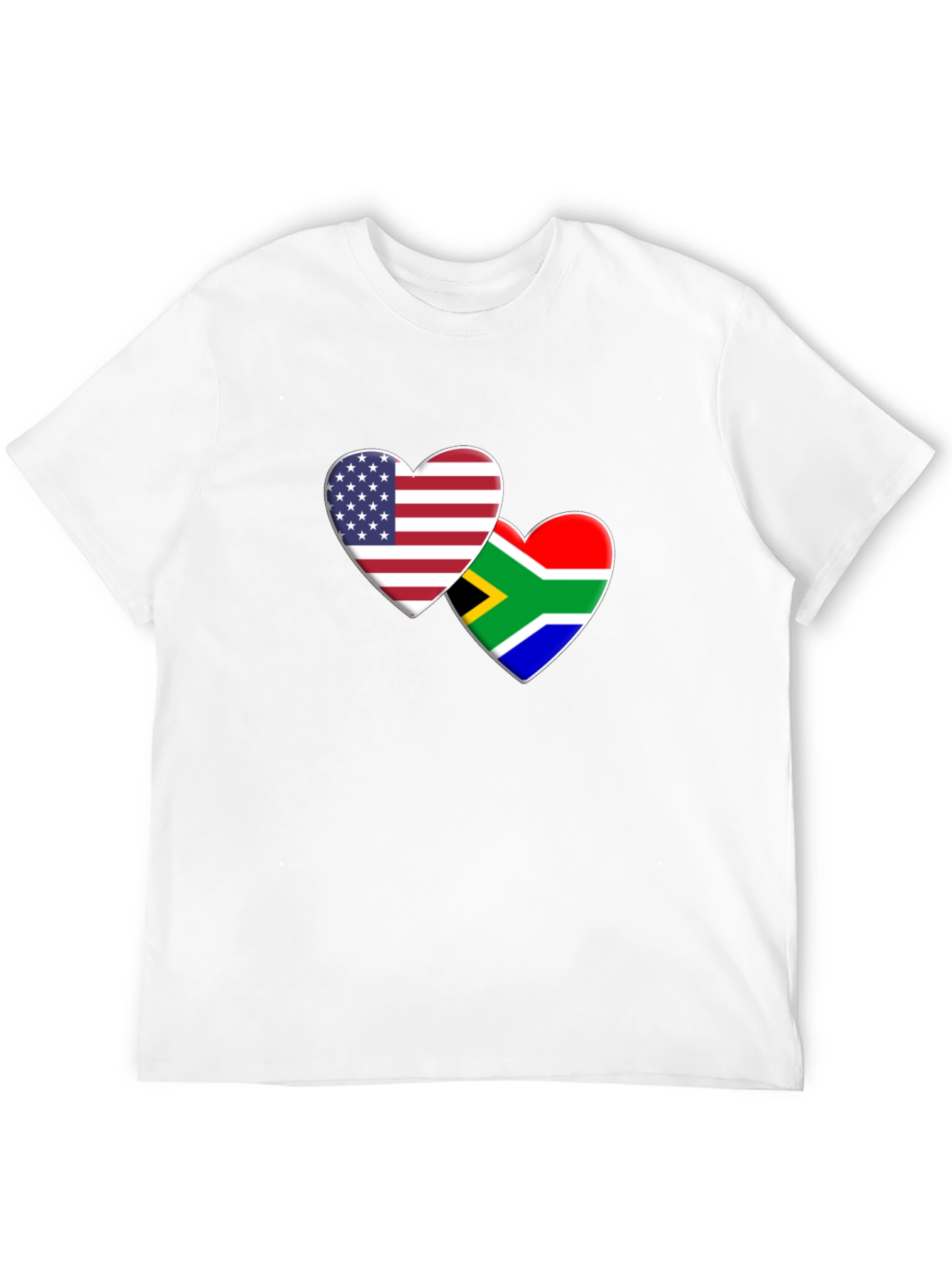 USA & South Africa Hearts T-Shirt