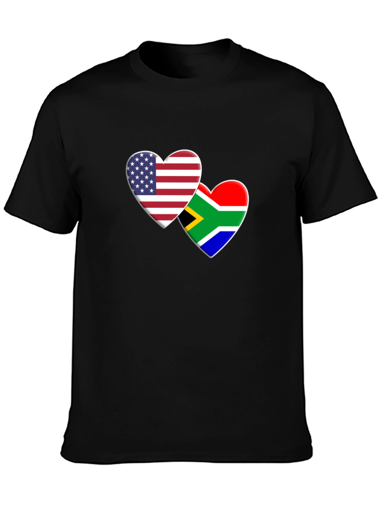 USA & South Africa Hearts T-Shirt