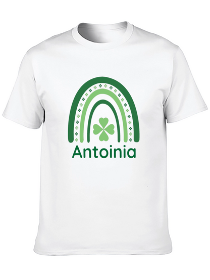 Antoinia St. Patricks Day Rainbow T-Shirt