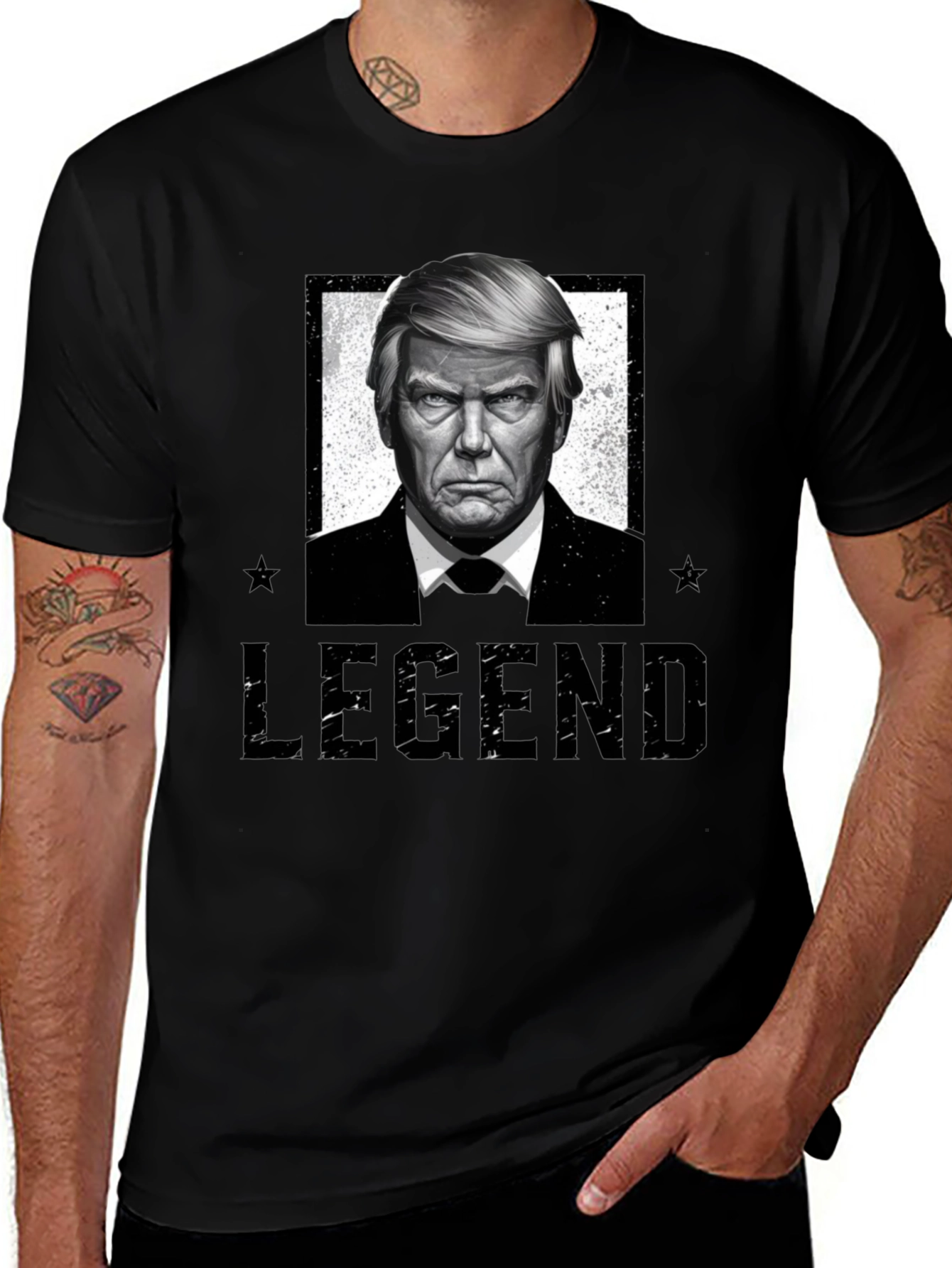 Mens Legend Graphic Tee - Political Humor