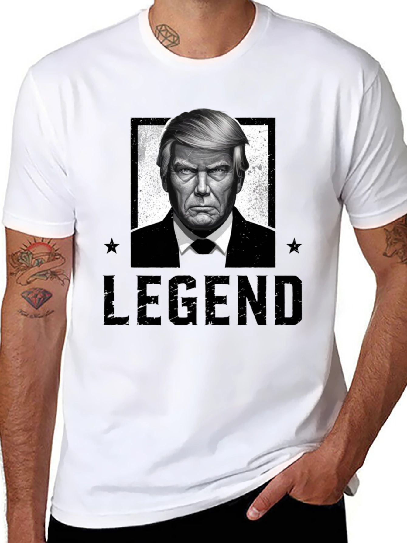 Mens Legend Graphic Tee - Political Humor