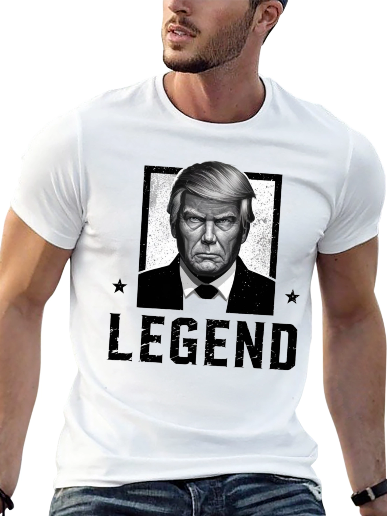 Mens Legend Graphic Tee - Political Humor