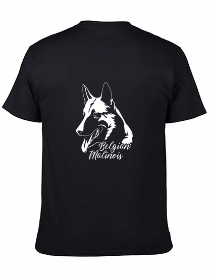 Belgian Malinois Dog T-Shirt - Black