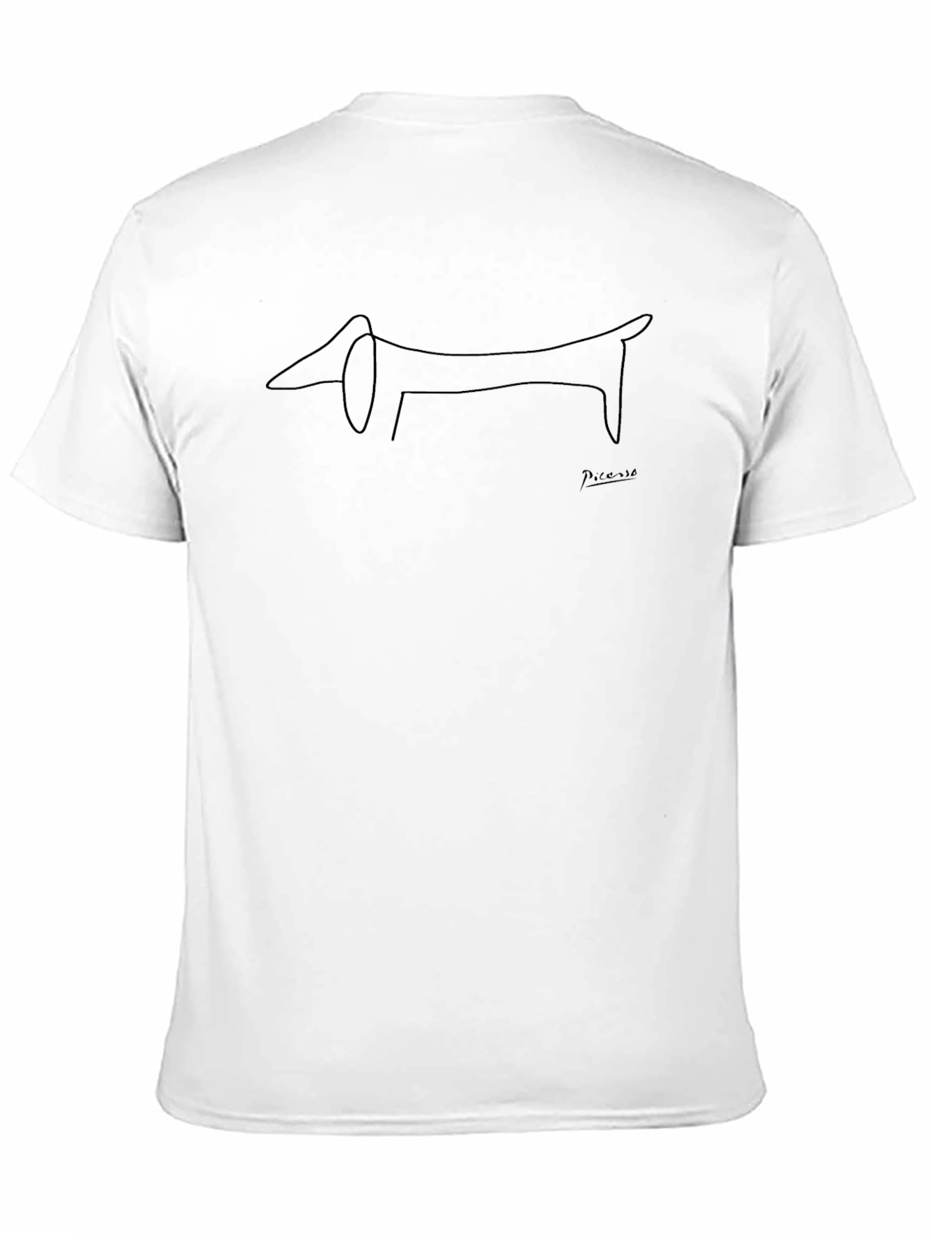 Minimalist Dachshund Tee