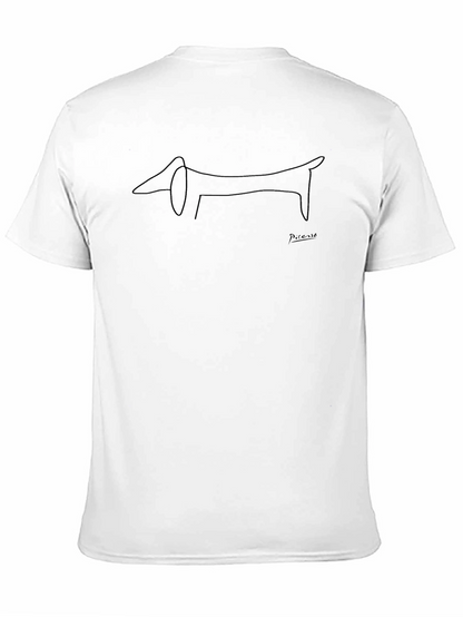 Minimalist Dachshund Tee