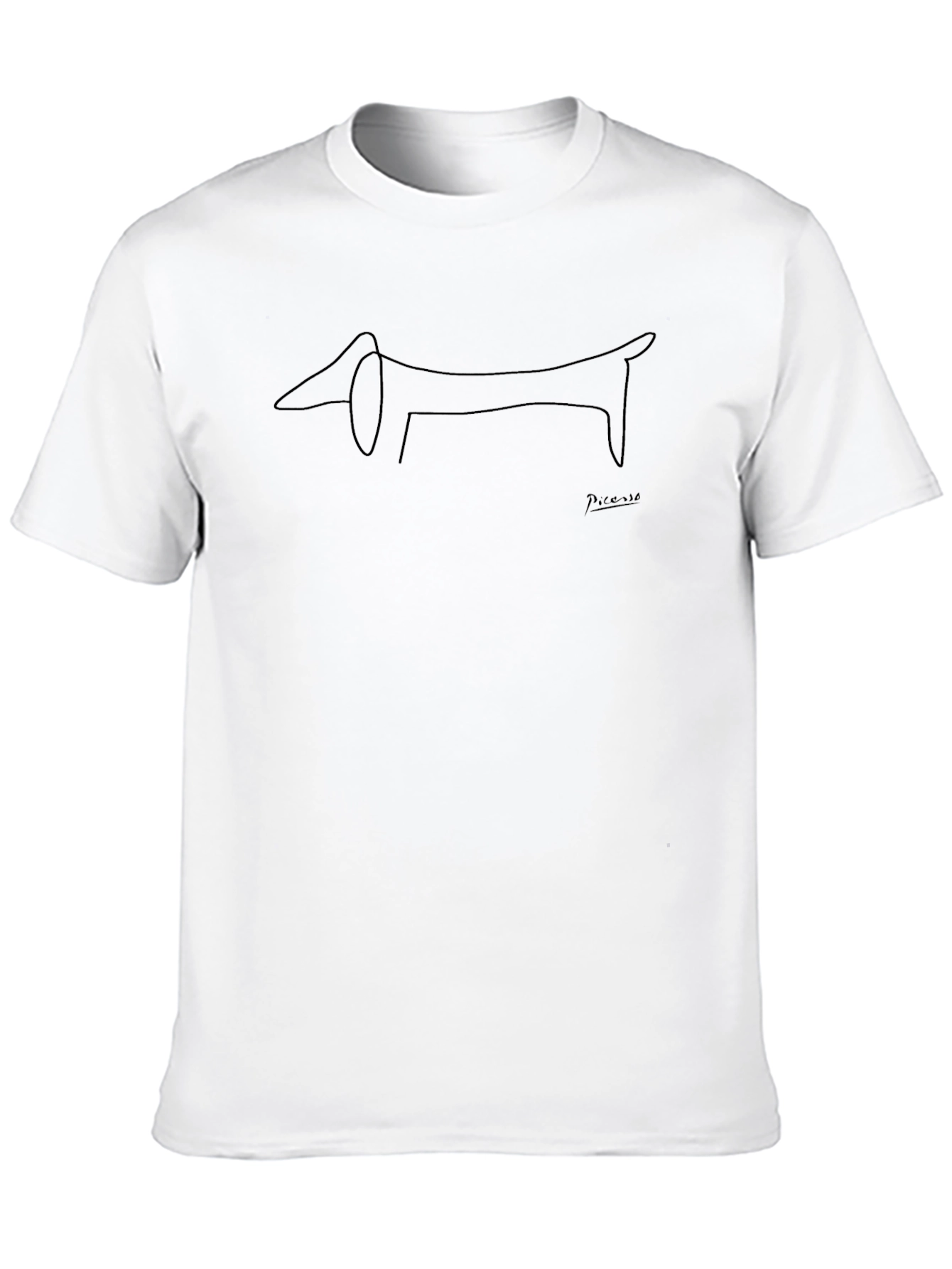 Minimalist Dachshund Tee