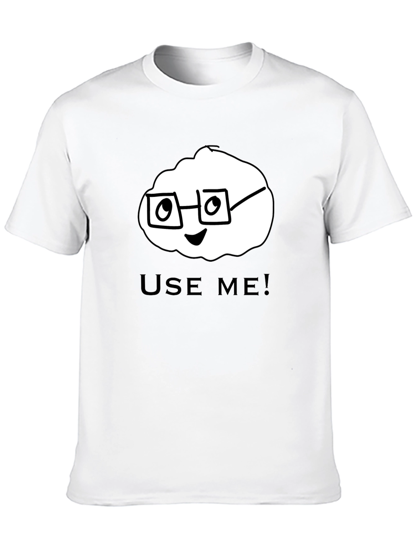 Use Me! Funny Graphic Print Mens T-Shirt