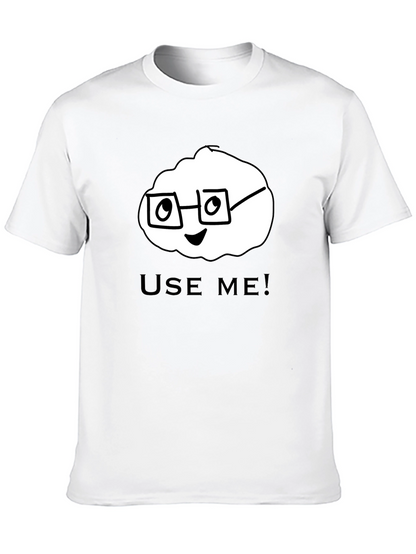 Use Me! Funny Graphic Print Mens T-Shirt
