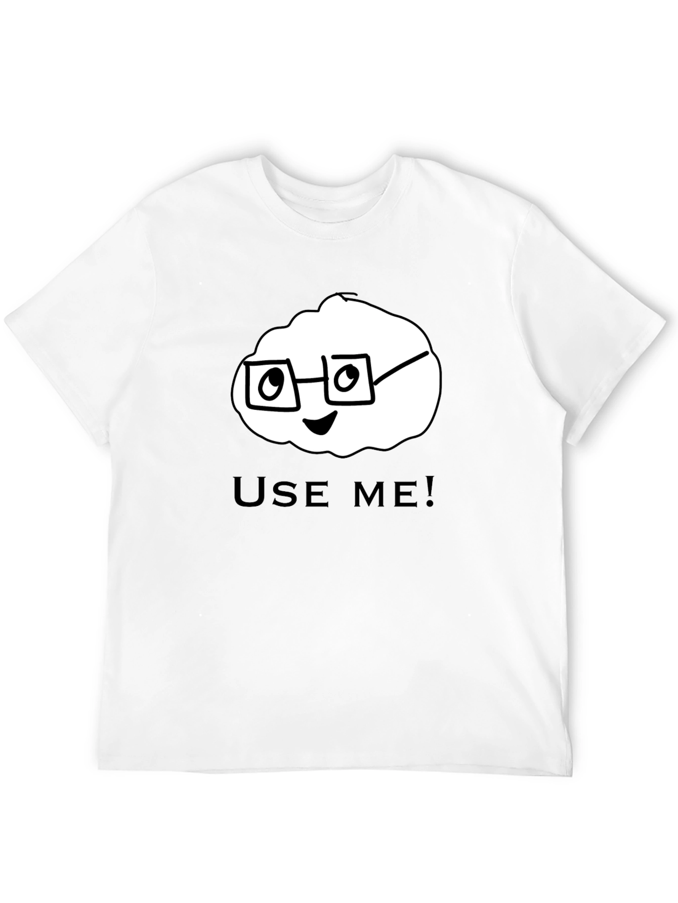 Use Me! Funny Graphic Print Mens T-Shirt
