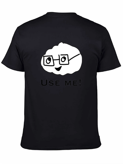 Use Me! Funny Graphic Print Mens T-Shirt