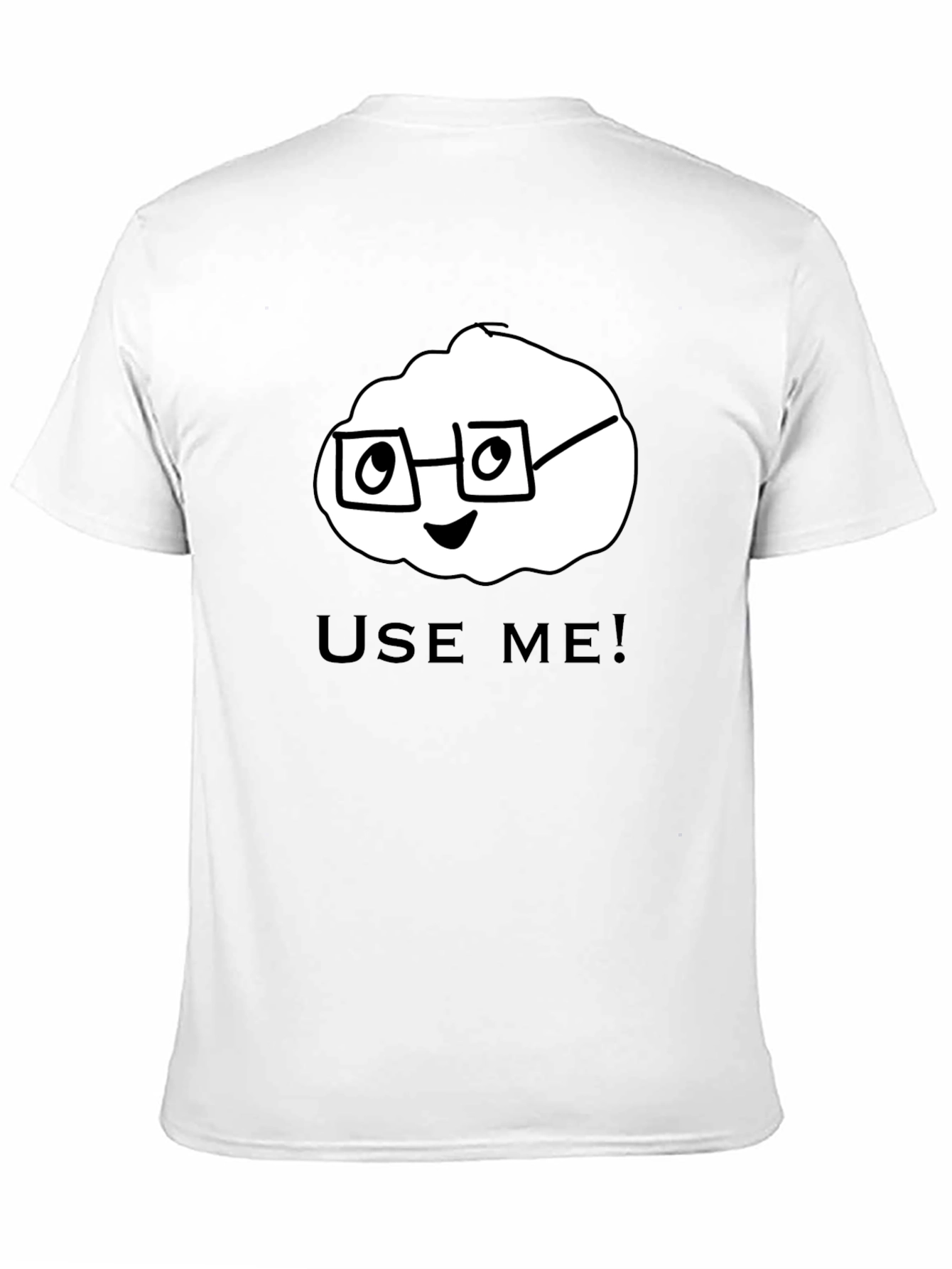 Use Me! Funny Graphic Print Mens T-Shirt