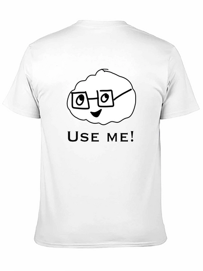 Use Me! Funny Graphic Print Mens T-Shirt