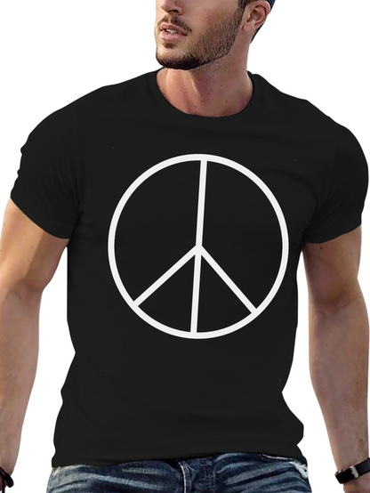 Peace Sign T-Shirt - Classic Symbol Tee