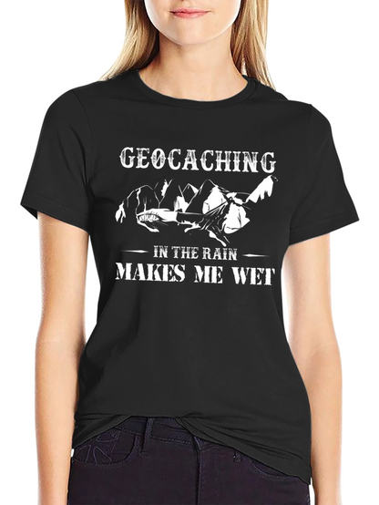 Geocaching in the Rain T-Shirt
