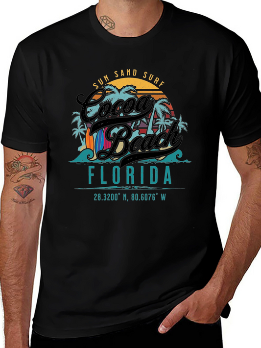 Cocoa Beach Florida Graphic T-Shirt