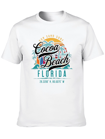 Cocoa Beach Florida Graphic T-Shirt