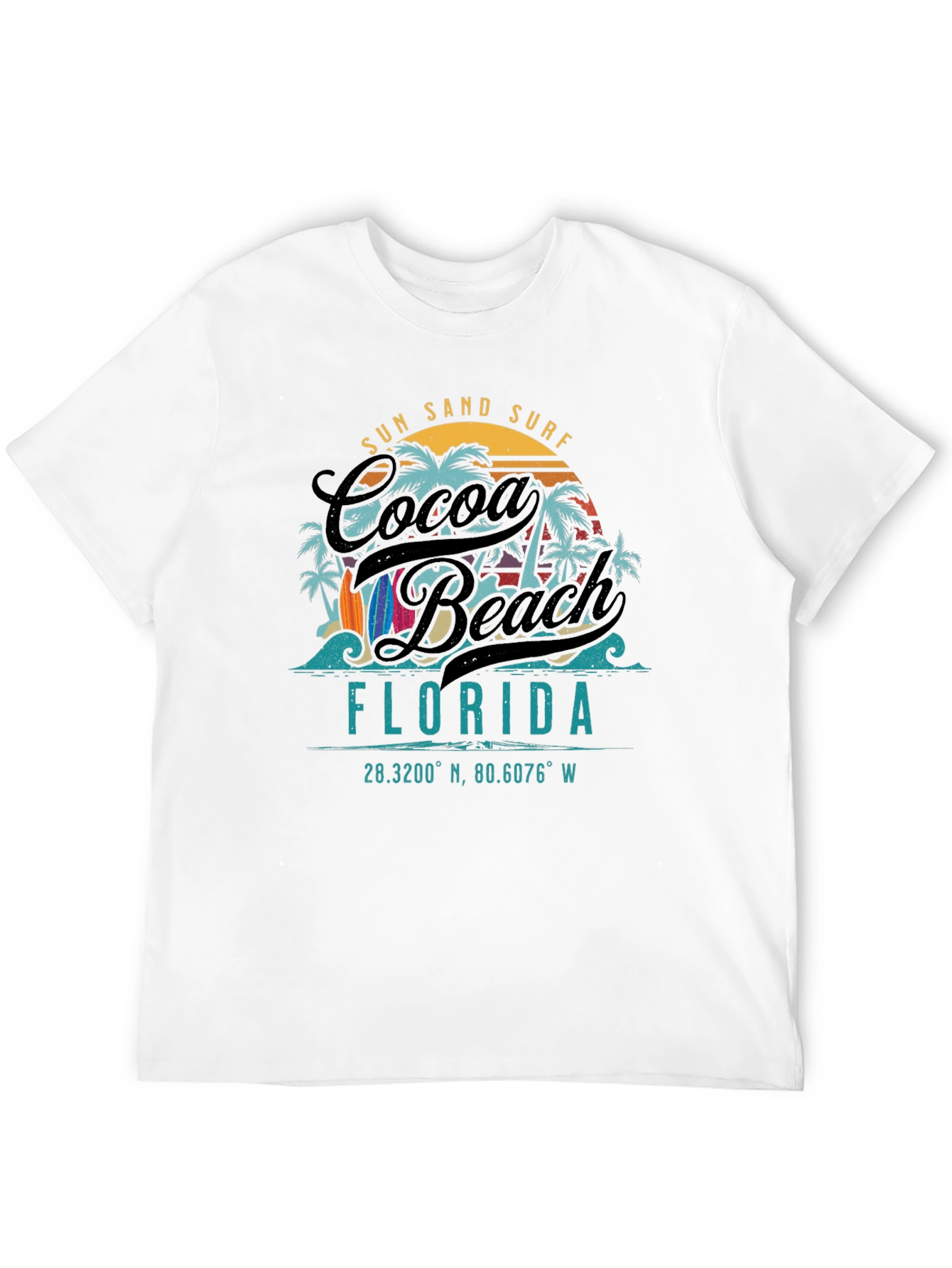 Cocoa Beach Florida Graphic T-Shirt