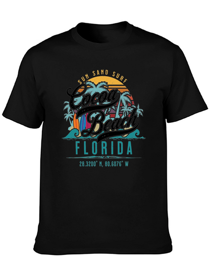 Cocoa Beach Florida Graphic T-Shirt