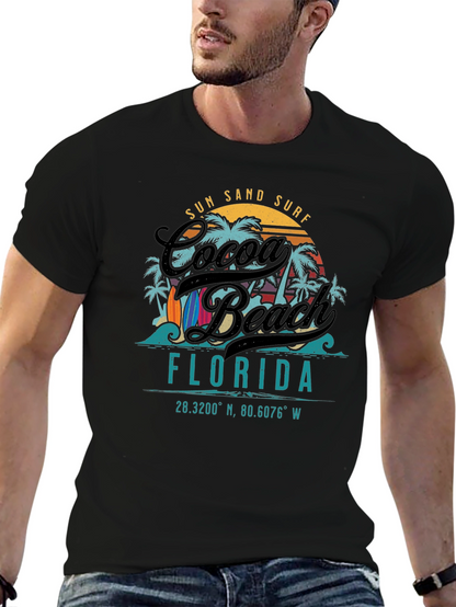 Cocoa Beach Florida Graphic T-Shirt