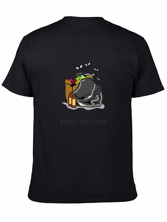 Trash Pile T-Shirt - Black Graphic Tee