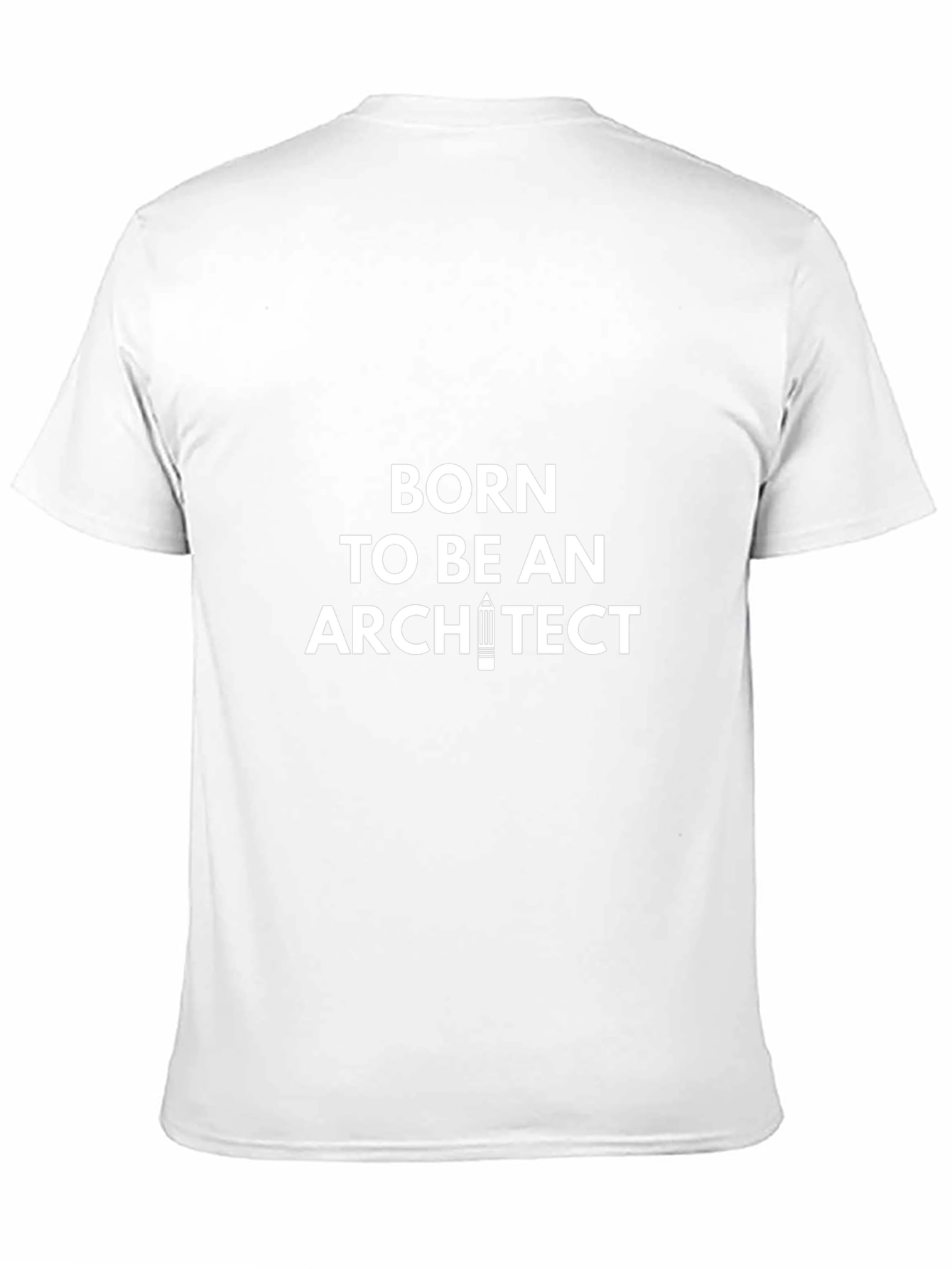 Born to be an Architect Black T-Shirt