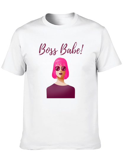 Boss Babe Graphic Tee - Stylish Statement T-Shirt