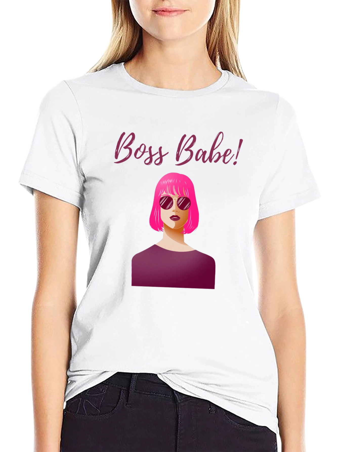 Boss Babe Graphic Tee - Stylish Statement T-Shirt